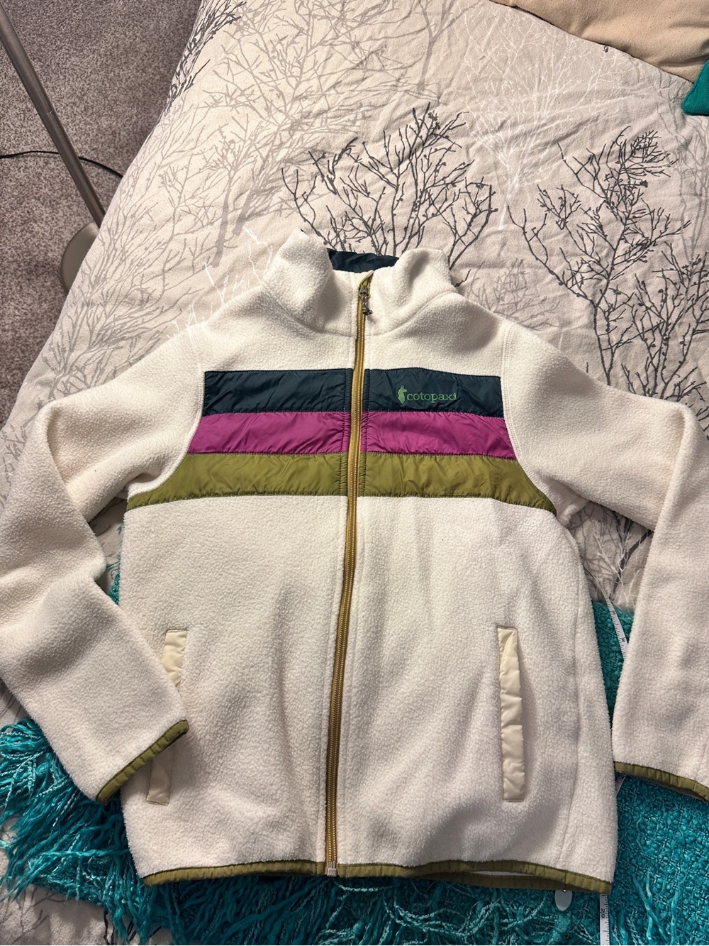Cotopaxi Teca Fleece Jacket with Colorblock Stripes
